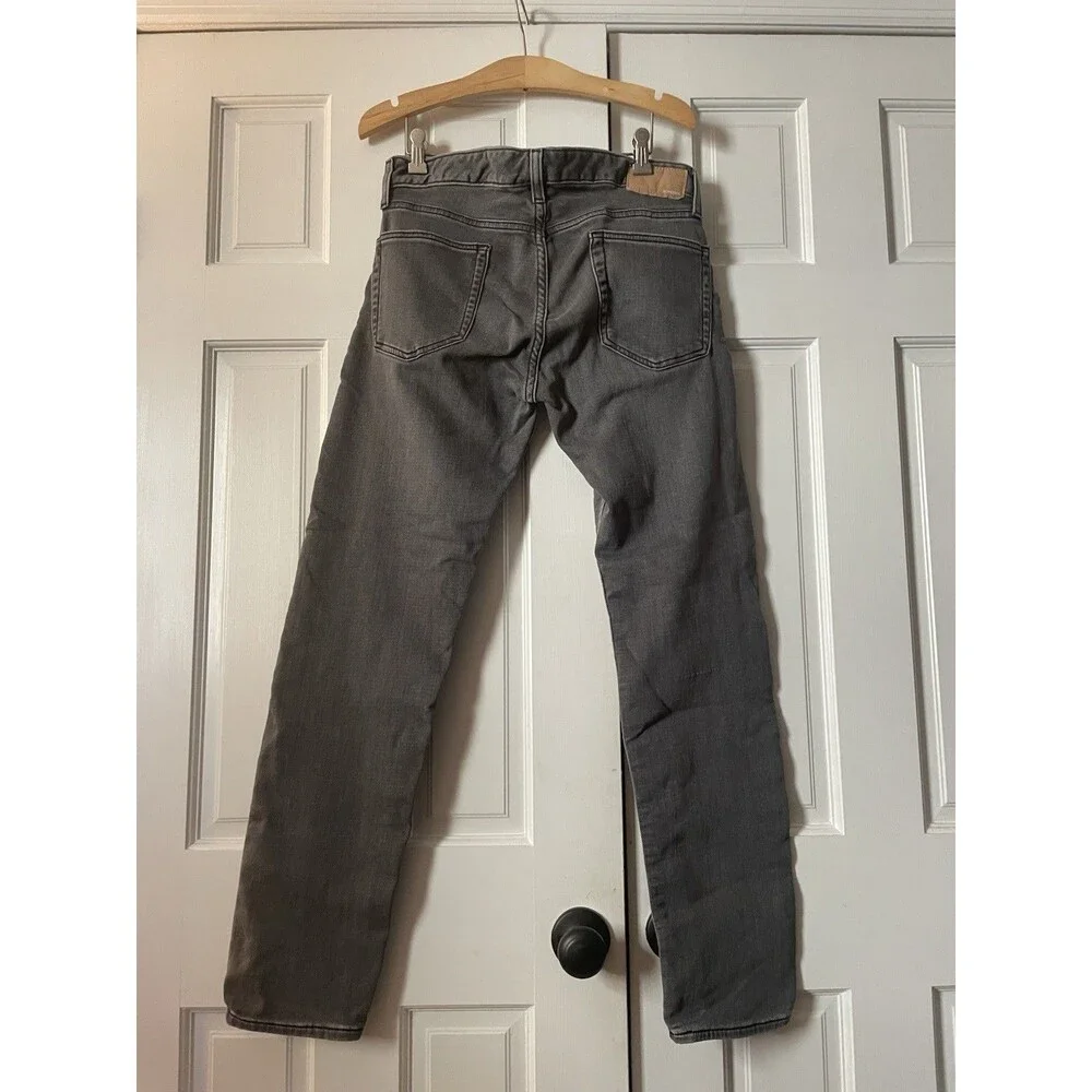 Bonobos Men's Slim Fit Jeans Size 32x32 Gray Stretch Denim Pants RN128054